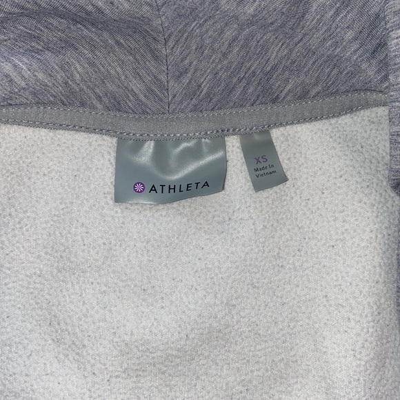 Athleta gray zip up! - Picture 4 of 5